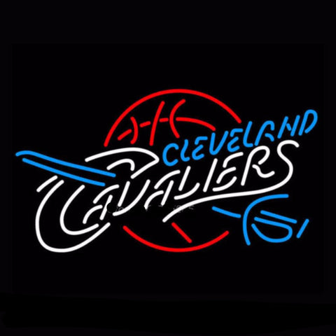 Cleveland Cavaliers Neon Bulbs Sign 19x15 -  - TheLedHeroes