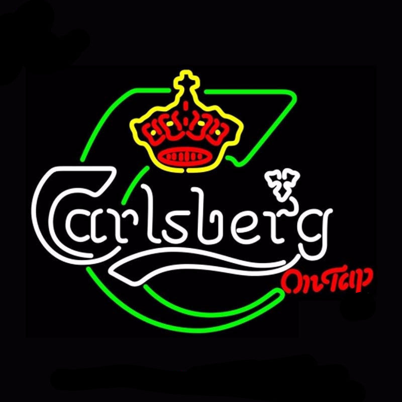 Carlsberg Neon Bulbs Sign 31x24 -  - TheLedHeroes