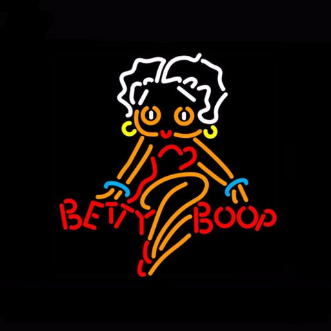 Betty Boop Neon Bulbs Sign 24x24 -  - TheLedHeroes