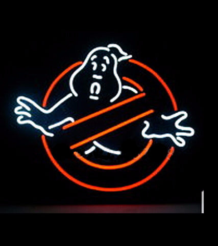 Ghostbuster Neon Bulbs Sign 16"X15" -  - TheLedHeroes