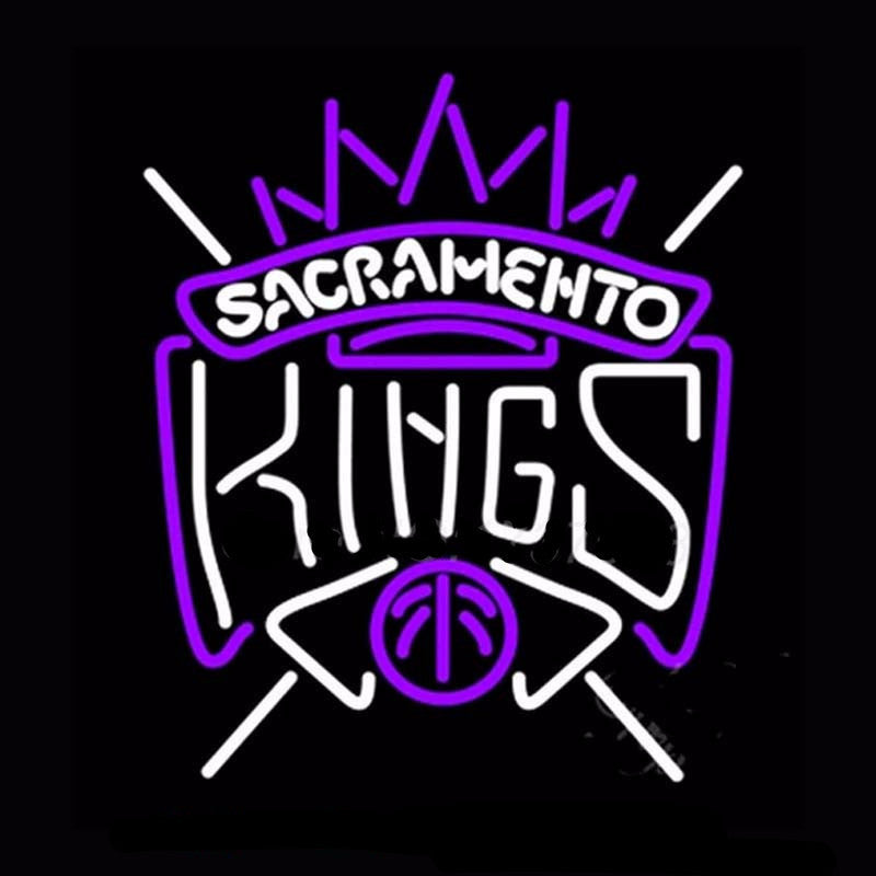 Sacramento Kings Neon Bulbs Sign 24x24 -  - TheLedHeroes