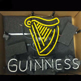 Guinness Irish Lager Neon Bulbs Sign 17x14 -  - TheLedHeroes