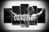 Arnold Schwarzenegger Conquer 5 Pcs Wall Canvas -  - TheLedHeroes