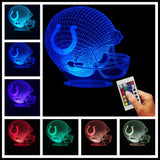NFL Team Helmet 3D LED LAMP - Indianapolis Colts - TheLedHeroes