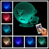 NFL Team Helmet 3D LED LAMP - Oakland Raiders - TheLedHeroes