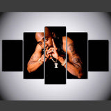 2Pac Tupac Shakur 5 Pcs Wall Canvas -  - TheLedHeroes