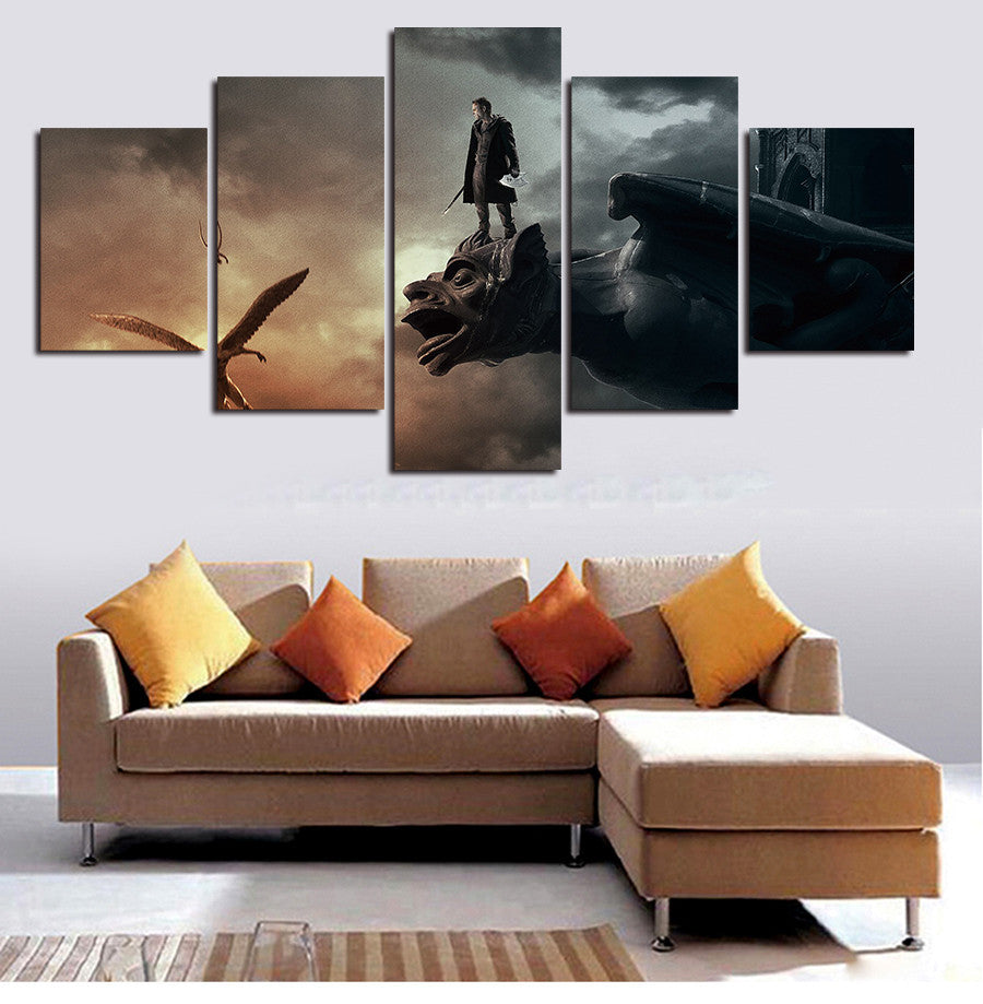 The Sorcerer's Apprentice 5 Pcs Wall Canvas -  - TheLedHeroes