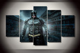 Batman The Dark Knight 5 Pcs Wall Canvas -  - TheLedHeroes