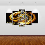 Reggie Miller 5 Pcs Wall Canvas -  - TheLedHeroes