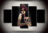 Dead Face Group 5 Pcs Wall Canvas -  - TheLedHeroes