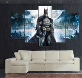 Batman DC Comics 5 Pcs Wall Canvas -  - TheLedHeroes