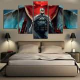 Batman Movie 5 Pcs Wall Canvas -  - TheLedHeroes
