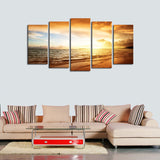 The Seaview 5 Pcs Wall Canvas -  - TheLedHeroes