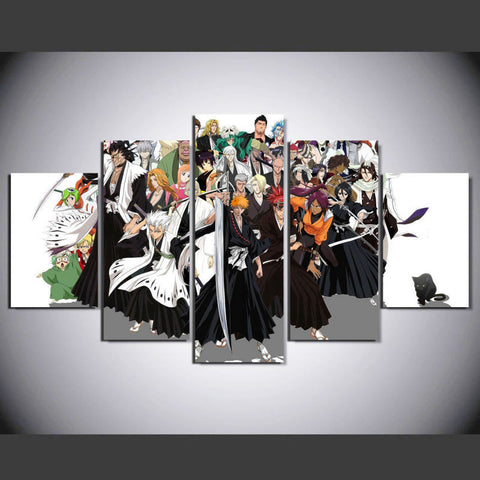 Annimated Cartoons 5 Pcs Wall Canvas -  - TheLedHeroes