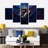WOW For the Horde 5 Pcs Wall Canvas -  - TheLedHeroes
