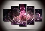 Colorful flowers 5 Pcs Wall Canvas -  - TheLedHeroes