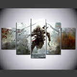 Assassin's Creed Run 5 Pcs Wall Canvas -  - TheLedHeroes