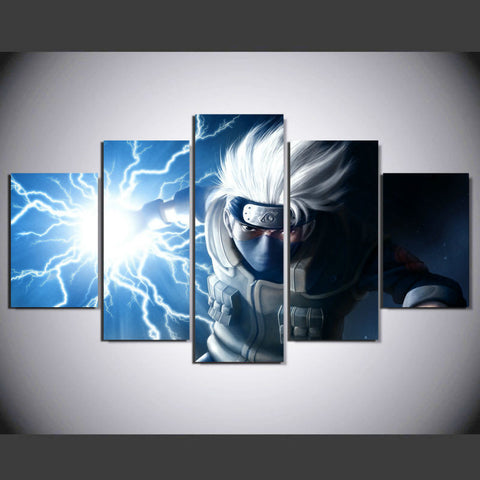 Cartoon characters 5 Pcs Wall Canvas -  - TheLedHeroes