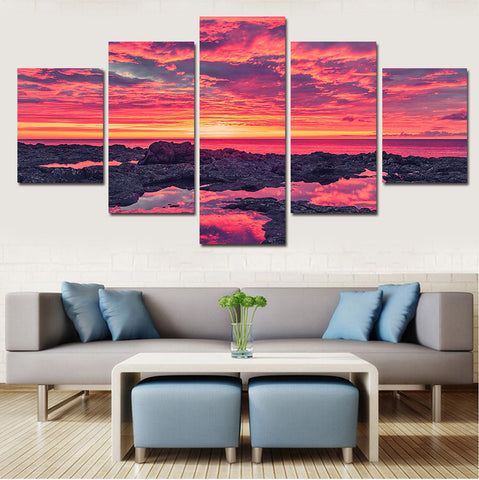 Hongxia sky 5 Pcs Wall Canvas -  - TheLedHeroes