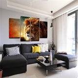 Lion King 4 Pcs Wall Canvas -  - TheLedHeroes