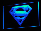 Superman Hero Cave LED Sign - Blue - TheLedHeroes
