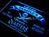 Private Quarters Pirate Name Personalized Custom LED Sign -  - TheLedHeroes