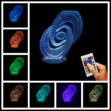 Heart Visual Illusion 3D LED LAMP -  - TheLedHeroes