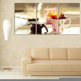 Coffee Cola 3 Pcs Wall Canvas -  - TheLedHeroes