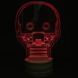 Star Wars Rogue One Die Cast K-2SO 3D LED LAMP -  - TheLedHeroes