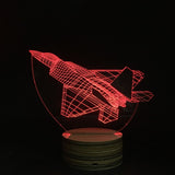 Aircraft Warplanes 3D LED LAMP -  - TheLedHeroes