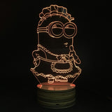 Minions Dressed Apron 3D LED LAMP -  - TheLedHeroes