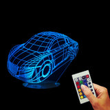 Motor Car Automobile 3D LED LAMP -  - TheLedHeroes