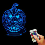Pumpkins Monster 3D LED LAMP -  - TheLedHeroes