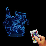 SpongeBob Patrick Star 3D LED LAMP -  - TheLedHeroes