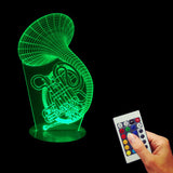 Musical Instruments 3D LED LAMP -  - TheLedHeroes