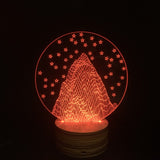 Mountain With Stars 3D LED LAMP -  - TheLedHeroes