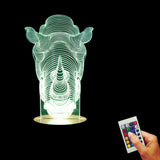 Rhino 3D LED LAMP -  - TheLedHeroes