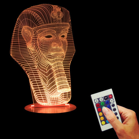 Egypt Sphinx Pharaoh 3D LED LAMP -  - TheLedHeroes