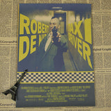 Taxi Driver Robert De Niro Wall Poster - Gray - TheLedHeroes