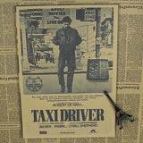 Taxi Driver Robert De Niro Wall Poster - Red - TheLedHeroes