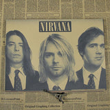Nirvana - Kurt Cobain Wall Poster - Multi - TheLedHeroes