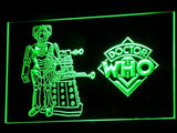 Doctor Who 3 LED Neon Sign USB - Green - TheLedHeroes