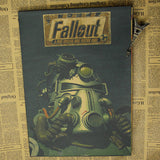Fallout Vintage Poster - Red - TheLedHeroes