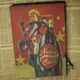 Fallout Vintage Poster - Chocolate - TheLedHeroes