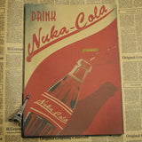 Fallout Vintage Poster - Burgundy - TheLedHeroes