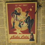 Fallout Vintage Poster - Army Green - TheLedHeroes