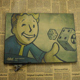 Fallout Vintage Poster - Gold - TheLedHeroes