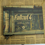 Fallout Vintage Poster - Silver - TheLedHeroes
