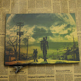 Fallout Vintage Poster - Transparent - TheLedHeroes