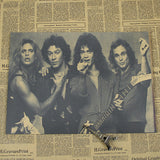 Van Halen Vintage Rock Band Poster - 2 - TheLedHeroes